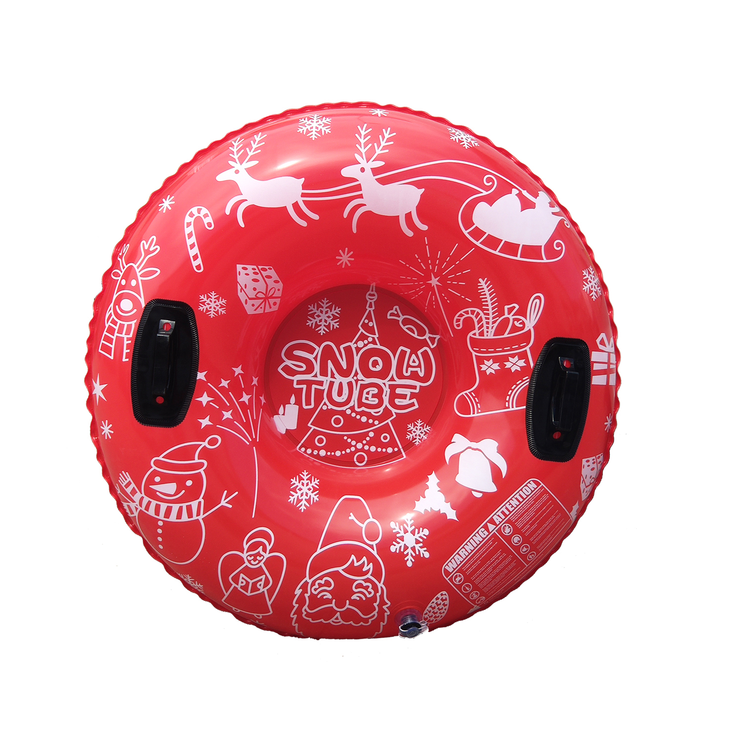 Funny Factory Wholesale inflatable snow tubes Winter sports 37'' sledding snow tubes