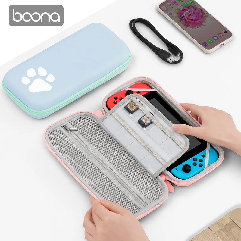 Чехол для Nintendo Switch, мягкий ударопрочный защитный чехол, защитный чехол для консоли Nintendo Switch