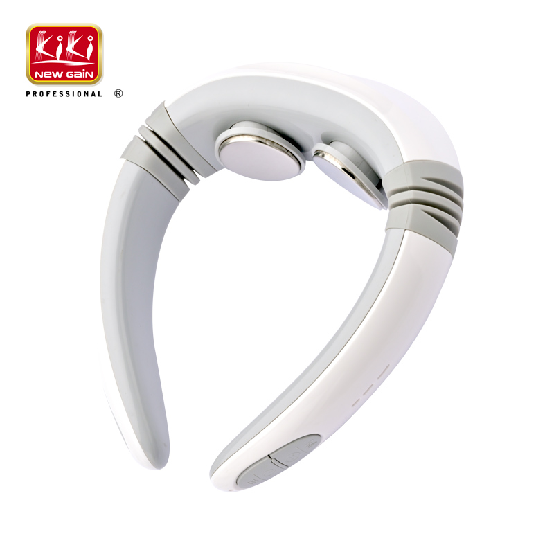 KIKI NEWGAIN BEST Selling RECHARGEABLE NECK EMS NECK MASSAGER
