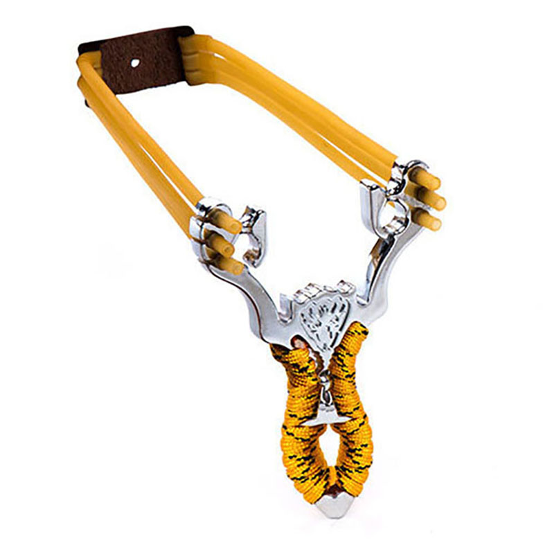 2021 New Shooting Slingshot Outdoor Hunting Rubber Bands Wrist Support Deluxe Folding Slingshot