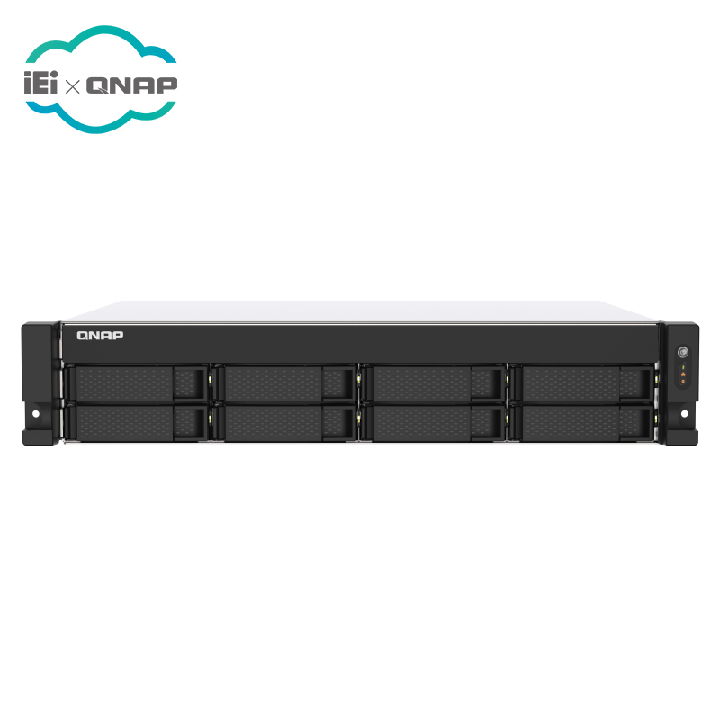 Сетевое хранилище TS-873AU-RP NAS приведенный в действие четырехъядерный процессор AMD Ryzen, поддерживая 10GbE для виртуальных приложений
