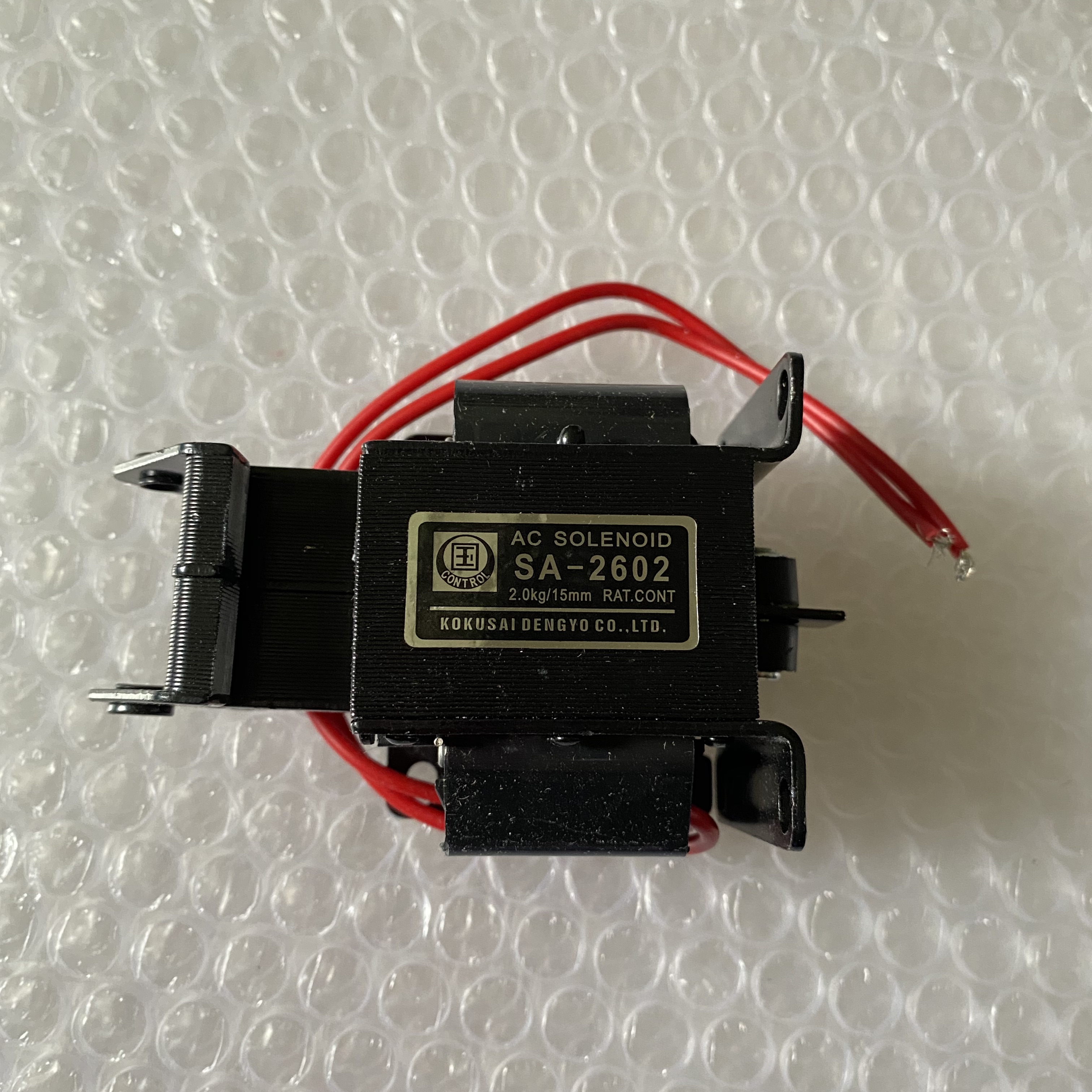 AC Тяговый Электромагнит SA-2602 220V двухтактный всасывания 2 кг тактный 15 мм