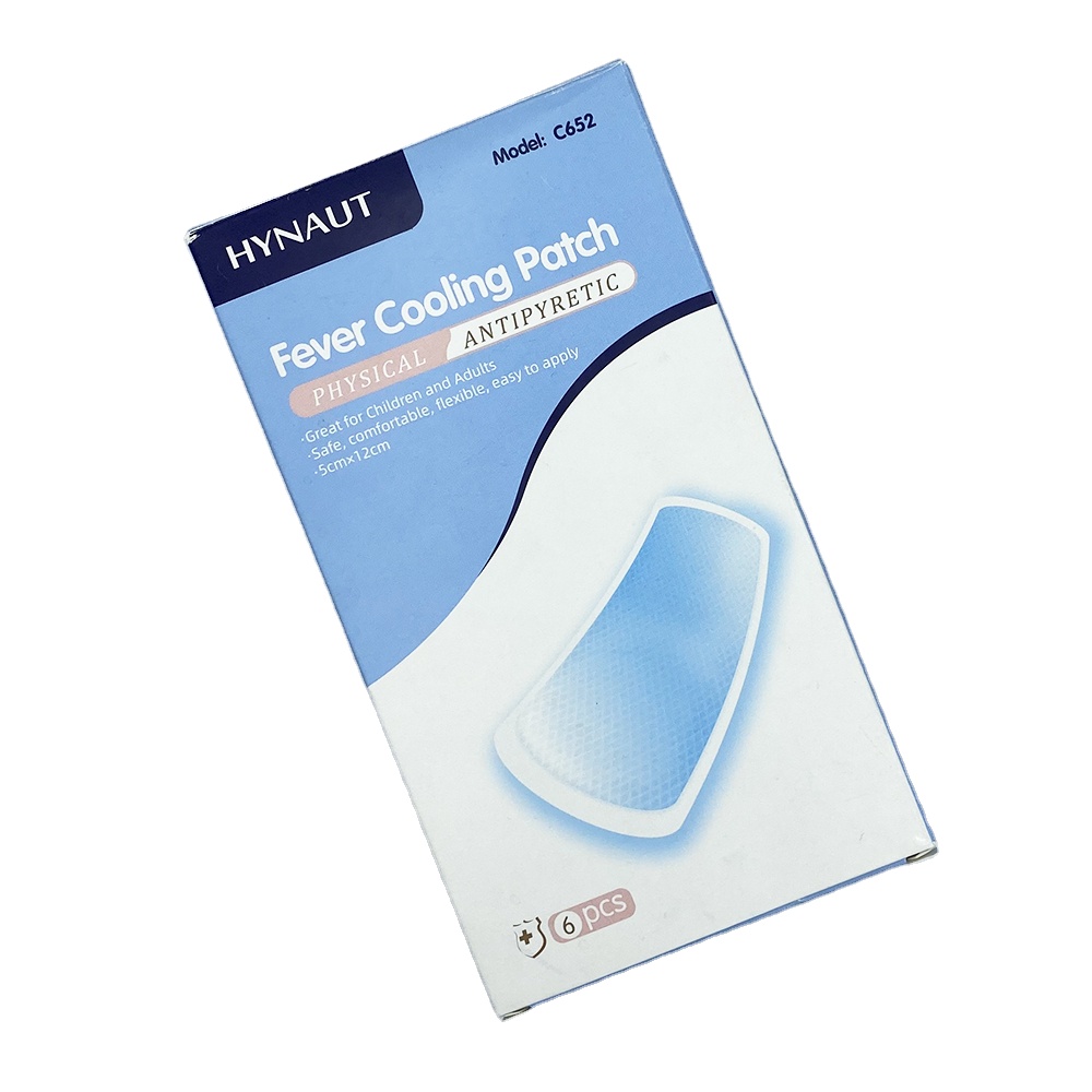 Hydrogel Fever reducing cool patch  Ice cooling gel fever patch