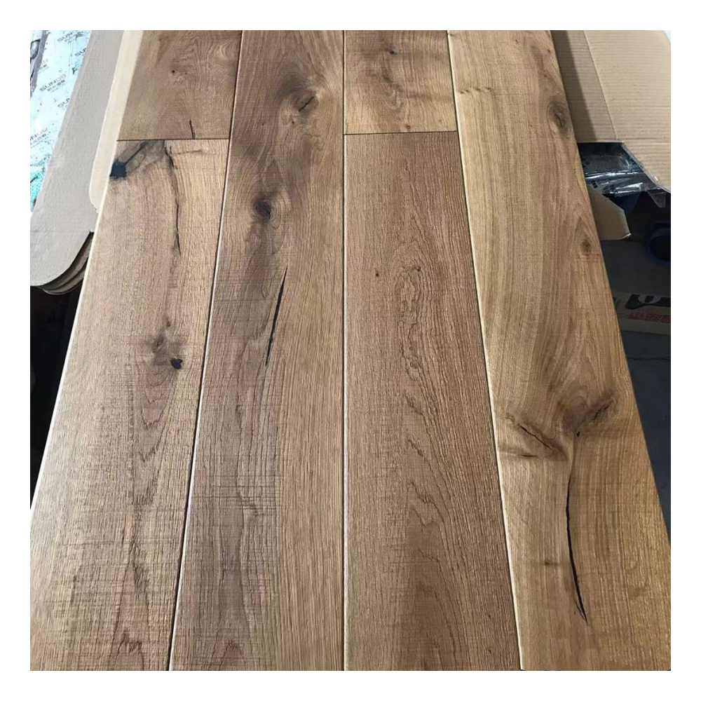 150 mm sawn mark oak solid timber wood floor