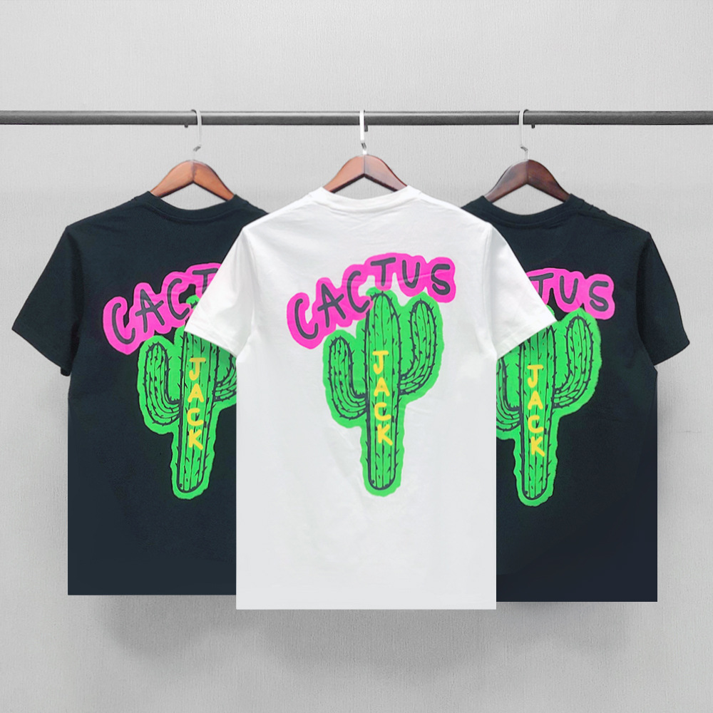 Wholesale High street Clothes Summer Cotton Graphic Printed Oversized Custom Travis Scotts TShirt