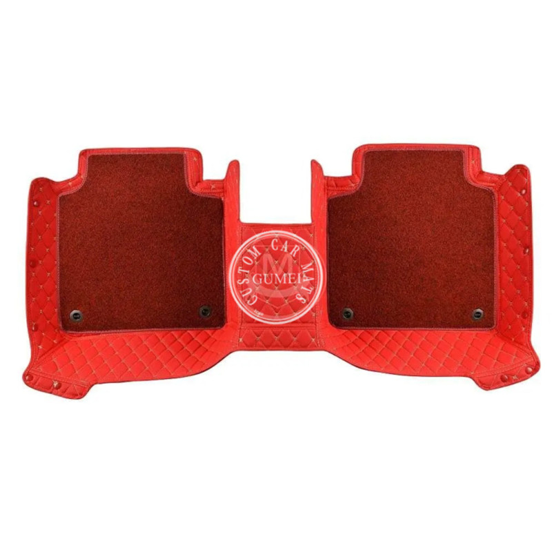 Hot selling factory 5D Leather Car Floor Mat fit for Benz G63/G55/W221/W220/G500 Custom wholesale car mats