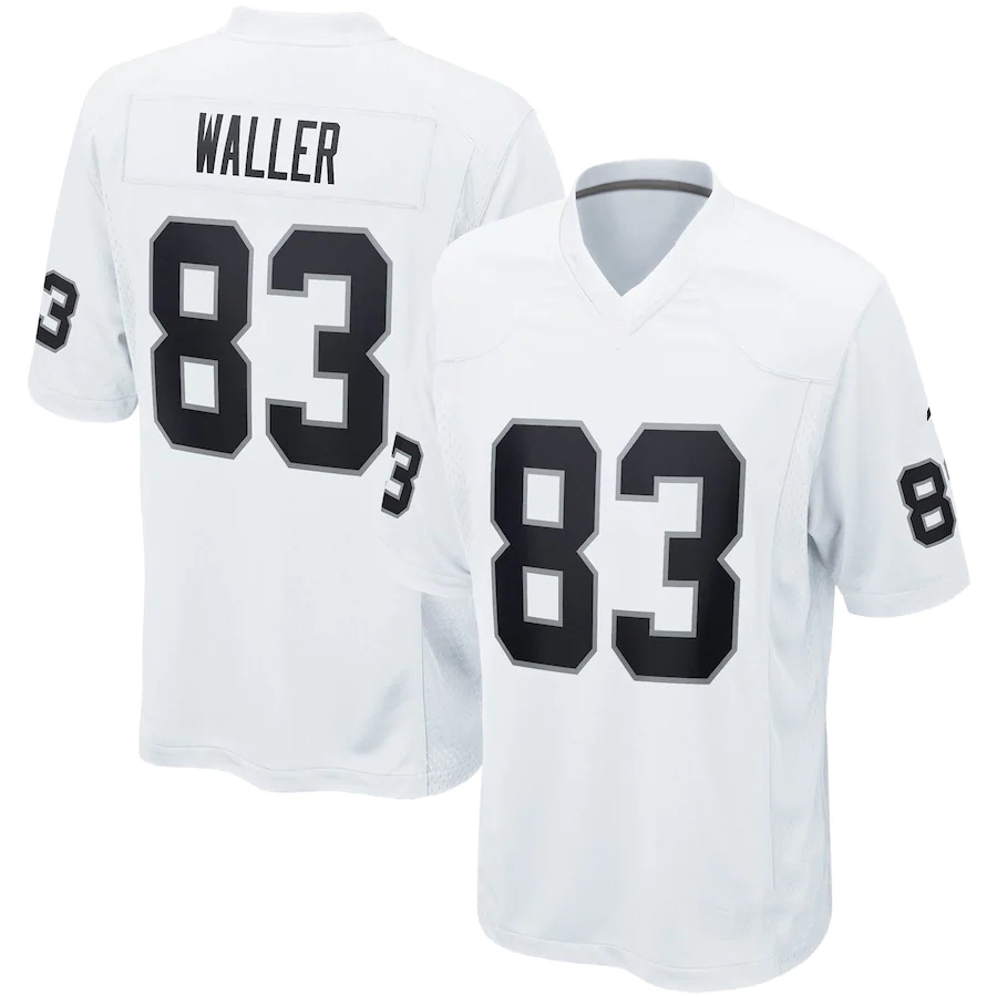 2021 RaiDer Waller 83 Jackson 34 Witten 82 Ferrell 96 Mariota 8 American Football Club Teams Uniform Jersey Embroidery Mens