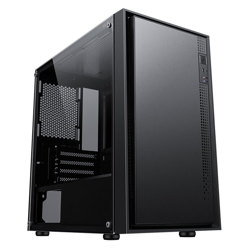 MATX Mini ITX Cube пользовательский игровой компьютерный корпус ПК металлическая сетка поддерживает 240 мм с водяным охлаждением рассеивание тепла