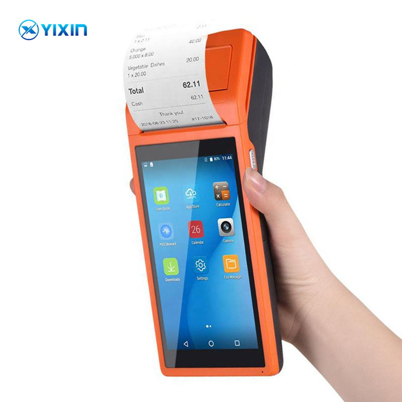 Новый Android чековый принтер pos терминал android pda с принтером android pos терминал