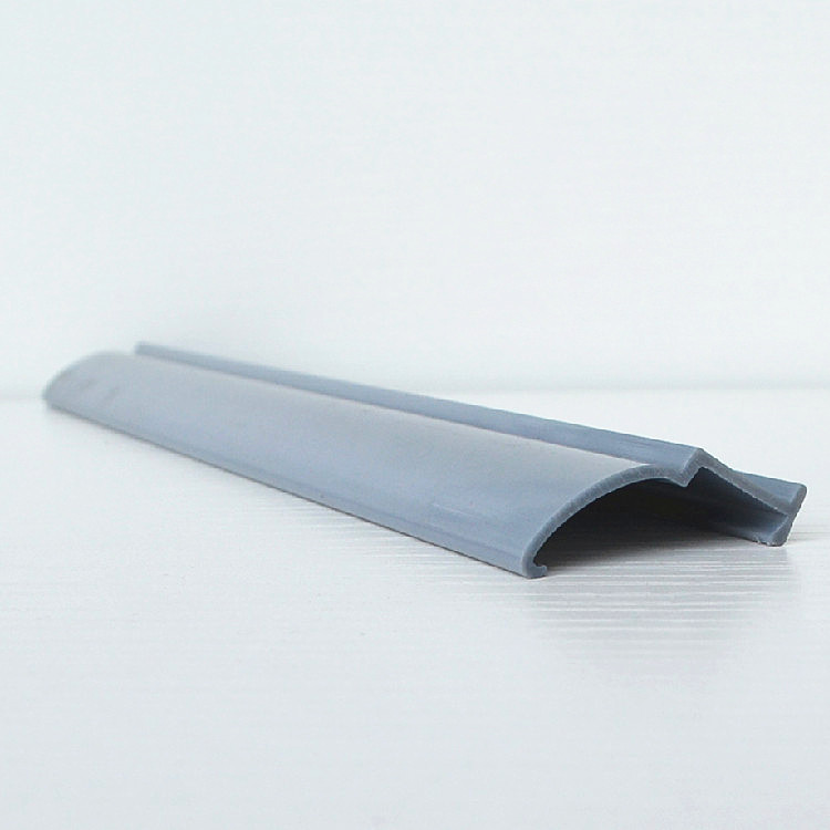 pvc plastic price data strip label holder supermarket shelf channel strip