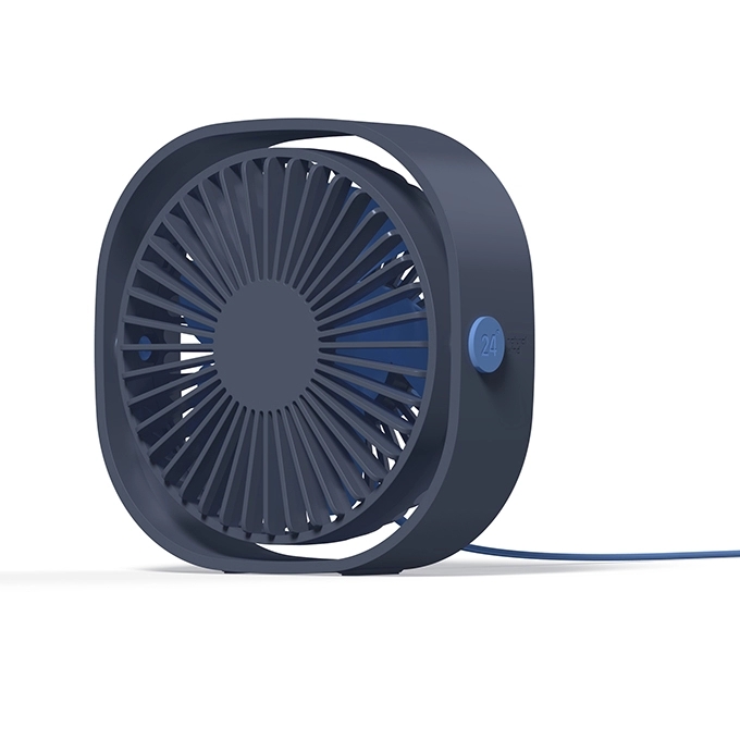 Portable Personal 360 Degree Rotatable Car Outdoor Travel 2000Mah Mini Desk Home Office Outdoor Desktop Fan