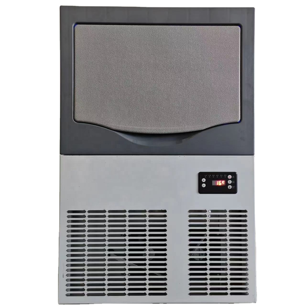 Modern 60kg 80kg Automatic Commercial Ice Maker Machine Innovative Air Cooling for Cafe Households Cars RVs Electric Power