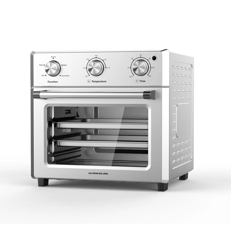 Warmhouse 25л антипригарная поверхность для приготовления пищи из нержавеющей стали конвекция тостер Хлебные Печи с смотровым окном