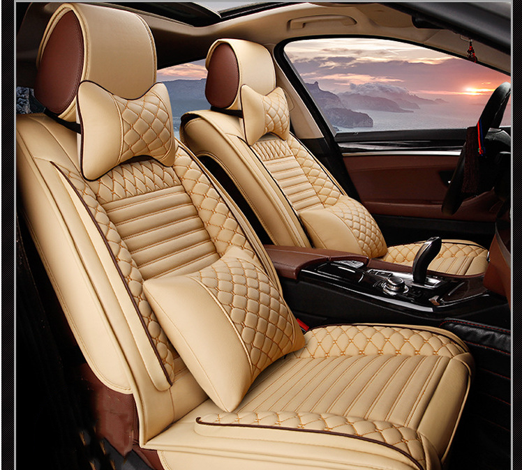 Custom Colors Universal Wholesale Customized leather car seat covers universal