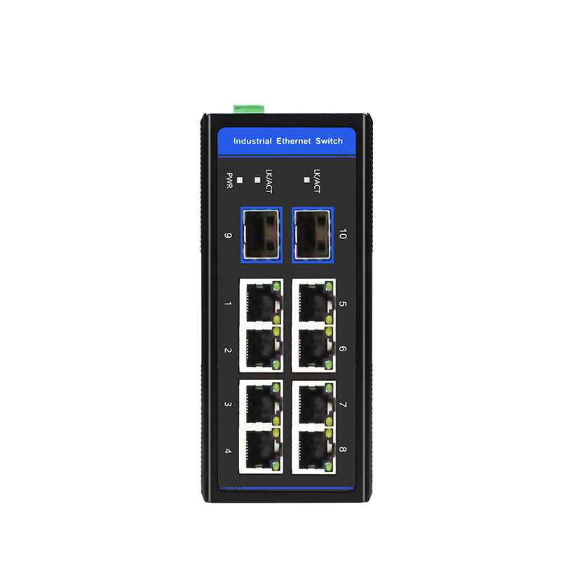 Sailsky SY3408M 8-port Gigabit Industrial POE Switch with Fast SFP