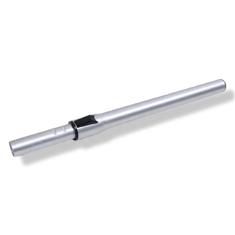 Customized 32mm Vacuum Cleaner Tube of Aluminium Telescopic Extension Metal Tube Pipe With Push Button Spare Parts Accessories