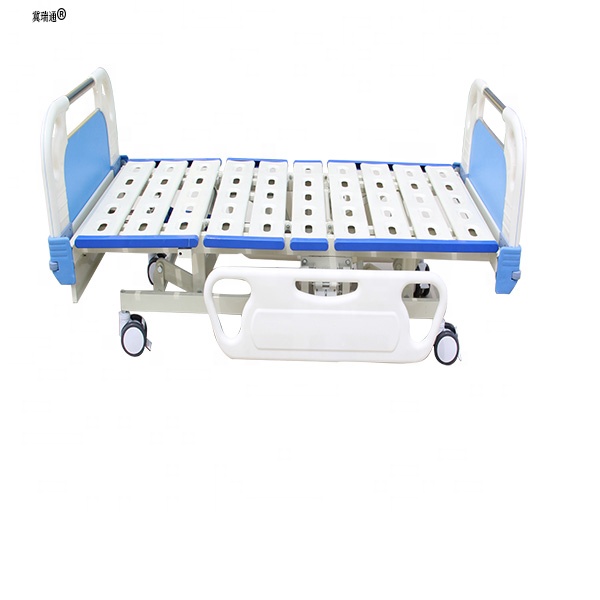 Medical Furniture ICU Overall Three Cranks Medical Manual Lift Hospital used 3 Crank Bed