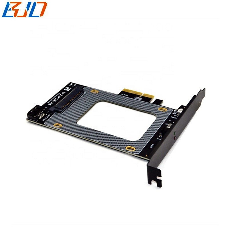 PCI Express 3,0 X4 к U.2 SFF-8639 адаптер PCIe U2 NVMe SSD к PCI-E Плата расширения PCI-e x4 до 2,5 "SATA SSD Riser Card