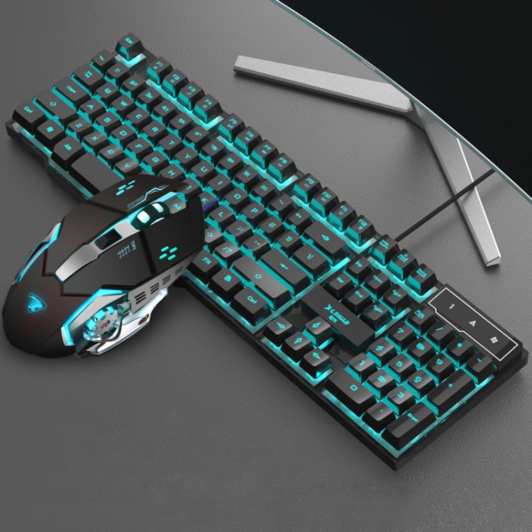 Дропшиппинг X-L тампон GX50 компьютерный манипулятор Feel Gaming Keyboard проводной клавиатуры + макро Программирование мышь