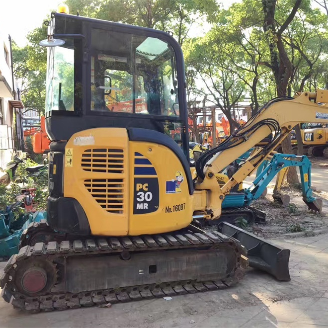 Japanese 3 ton PC30 MR with High Quality Komatsu second hand mini crawler Excavator