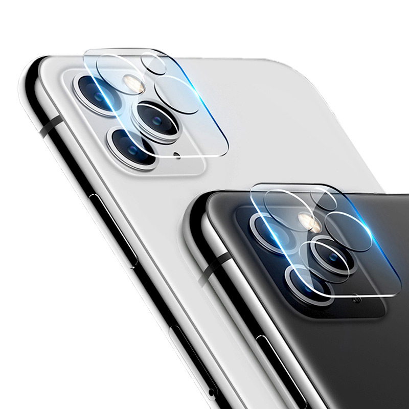 Прозрачное высококачественное закаленное стекло с полным клеем для iPhone 12 Pro Max Защита объектива камеры