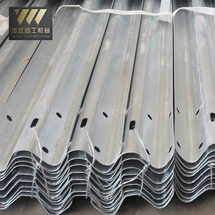 Road barrier highway safety guardrail hot dip W beam galvanized highway guard rail for sale