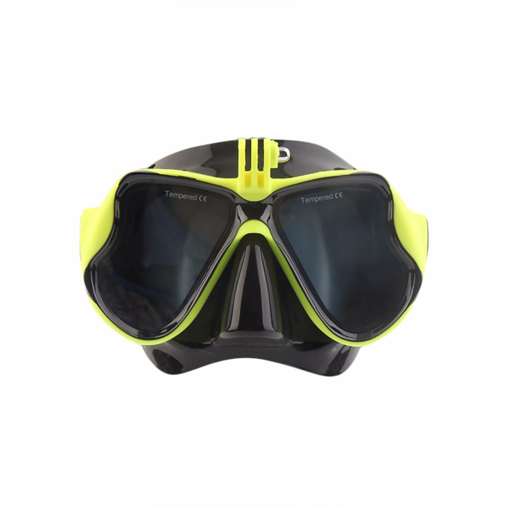 OEM Professional Underwater Camera Diving Mask Sports Camera Scuba Snorkel Swimming Goggles for GoPro