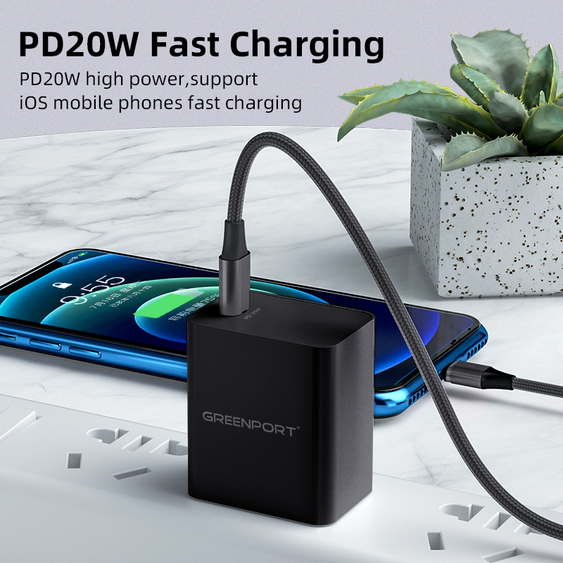 Phone accessories PD 20W newest type c pd fast charging wall charger USB C adapter for phones mobile 20W fast charger