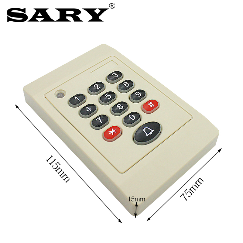 SARY RFID access control system controller EMID 125khz proximity card reader office password door lock control host