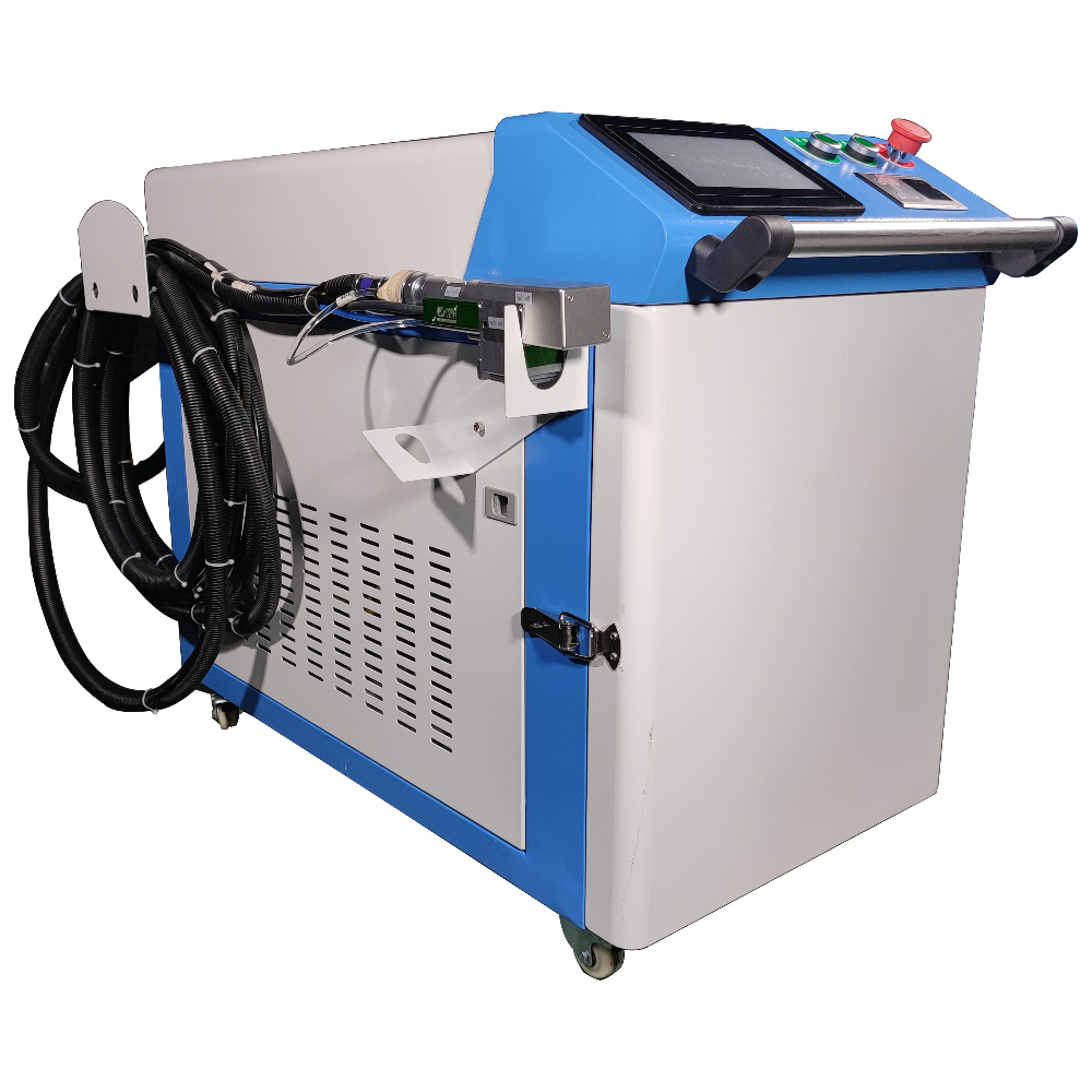 Laser Cleaner 1000W 2000W Industrial Cleaning Equipment Surface Treatment Ac Duct Laser Rust Removal Machine