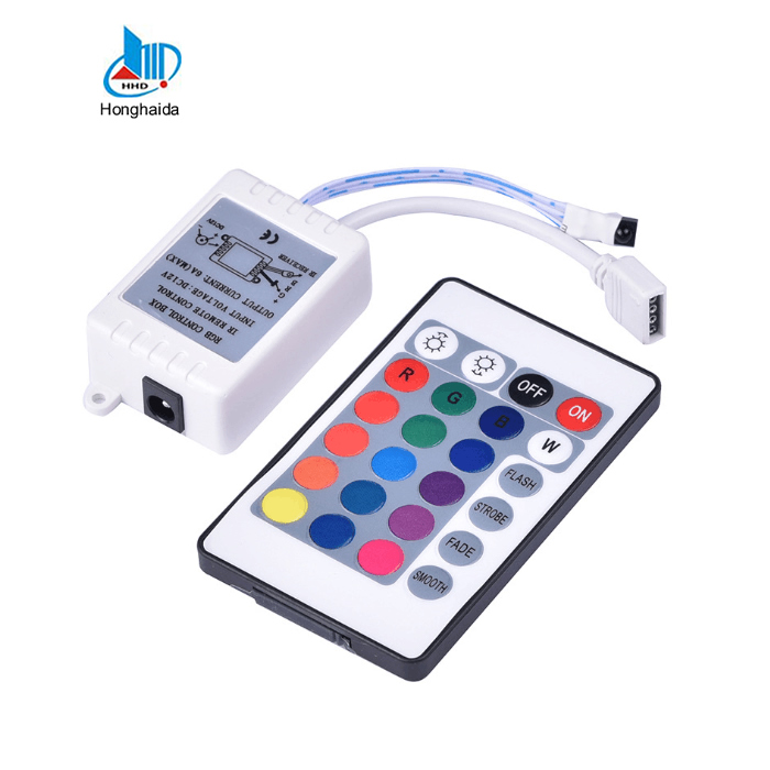 Высокое качество 24key rgb ИК-пульт дистанционного управления светодиодный контроллер для цветная (rgb) Светодиодная лента с usb-питанием