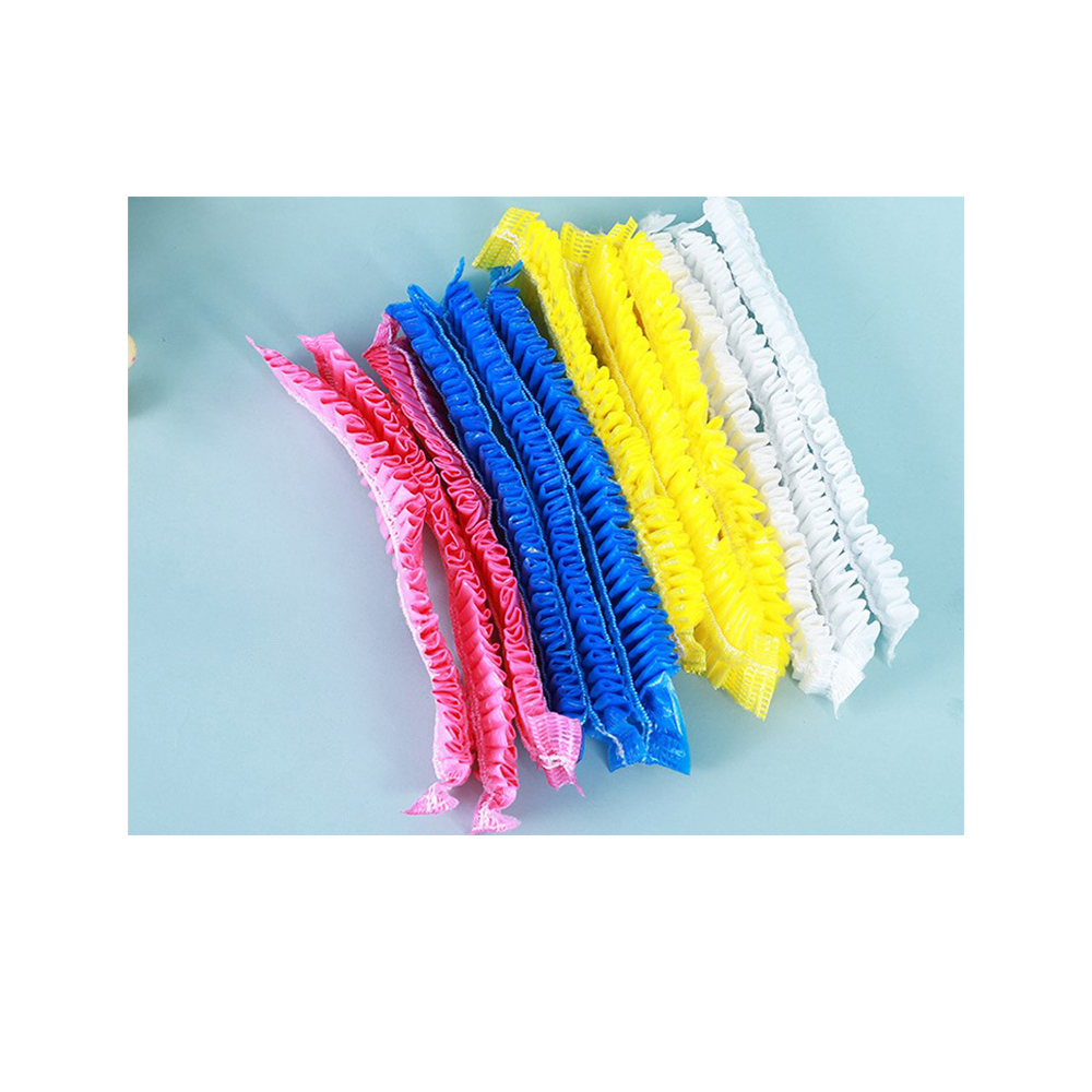 Disposable hotel hairdressing and hair dyeing waterproof and dustproof shower cap