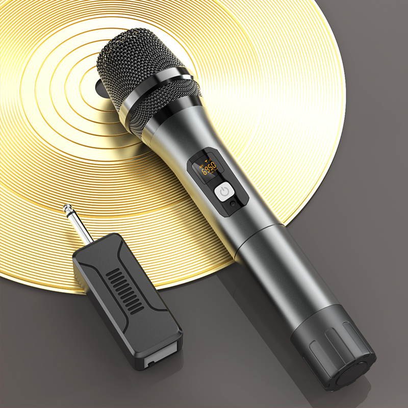 Karoke mic Универсальный u-сегмент беспроводной микрофон, один домашний КТВ пение аудио ручной микрофон для пения учения g