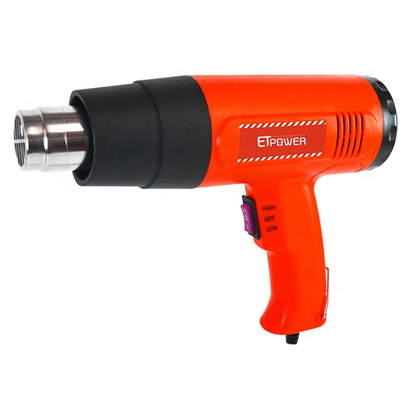 ETPOWER Industrial Power Tool 220V Hot Air Gun 2000W Variable Temperature Electric Hair Dryer Heat Gun desoldering station tool