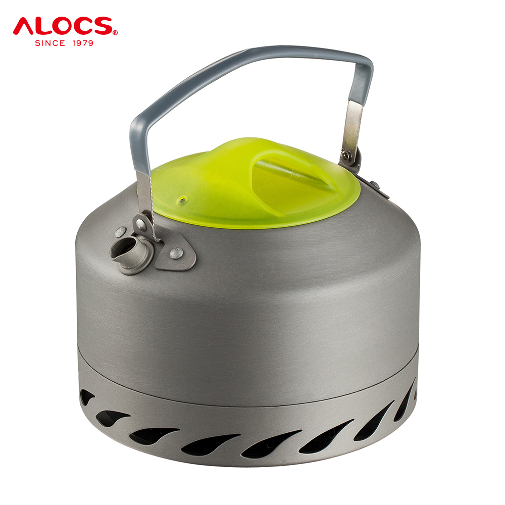 Алюминиевый теплообменник Alocs, уникальный походный чайник для чая и воды
