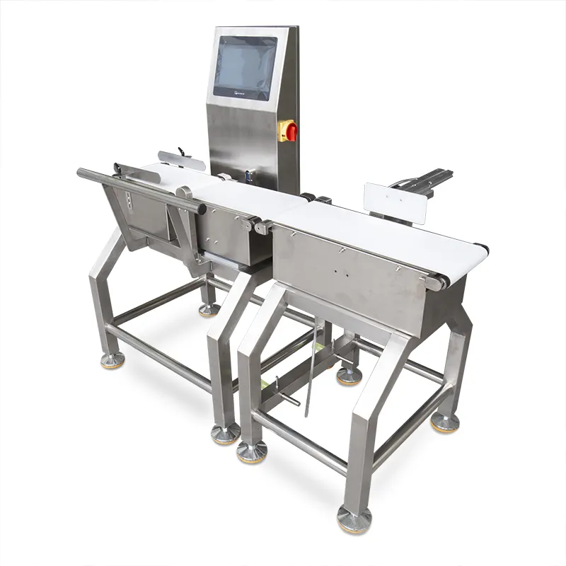 Juzheng automatic weight checker conveyor dynamic food checkweigher machine check weigher with rejector