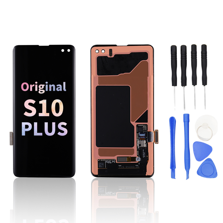 Заводская цена от производителя, замена экрана мобильного телефона Samsung Galaxy S10 Plus, ЖК-дисплей