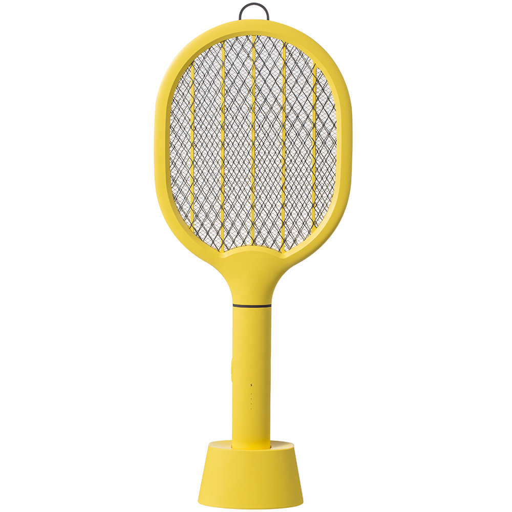 2021 Portable rechargebal electronic hit mosquito bat with base C charger