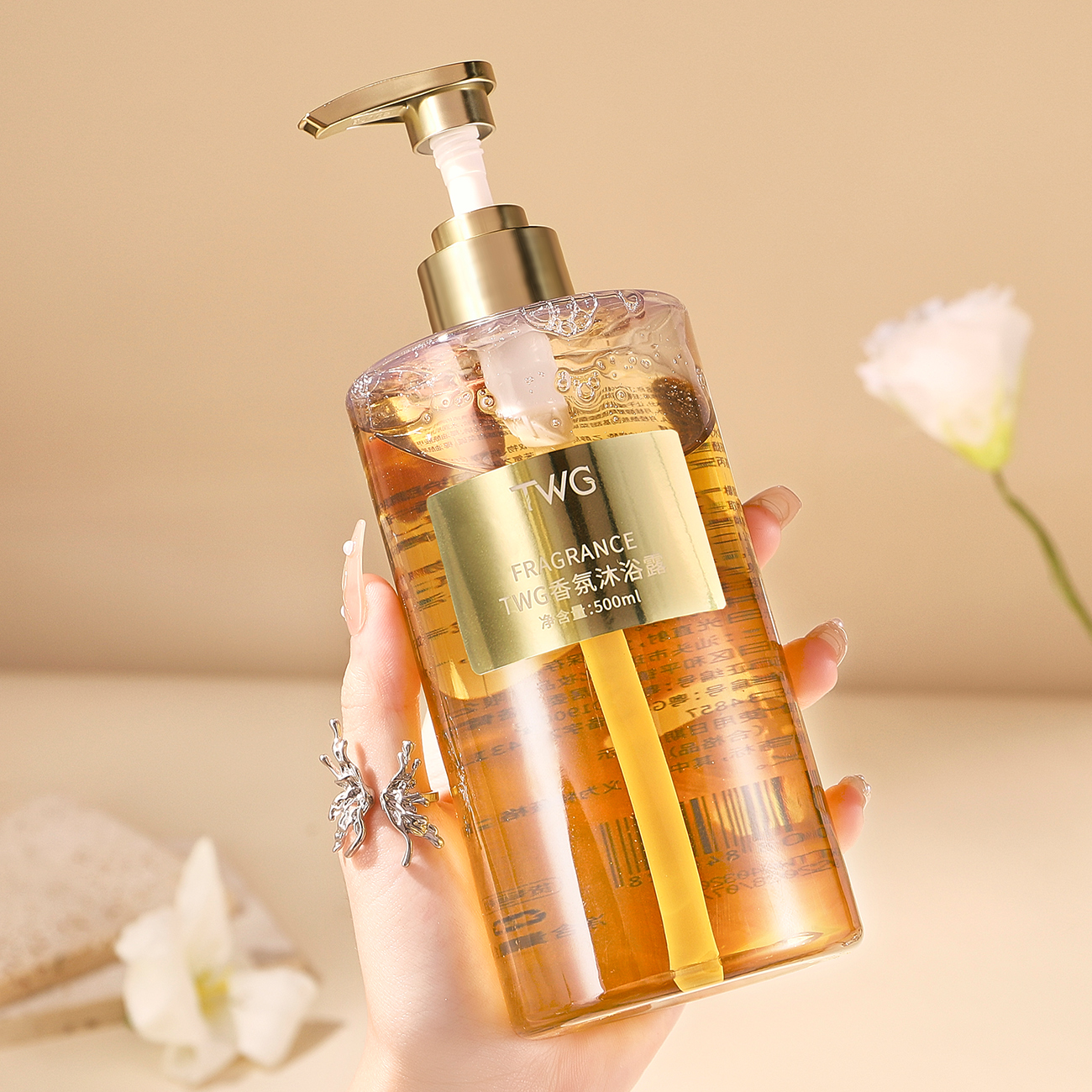 TWG Private Label Body Wash Long Lasting Fragrance Body Cleaning Materials Personal Care Product Home 500ml Shower Gel Body Wash