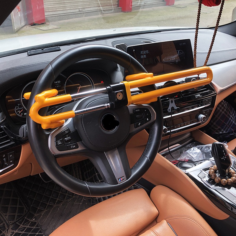 Car Steering Wheel Lock Universal Adjustable Car Anti Theft Security Steering Wheel Locks