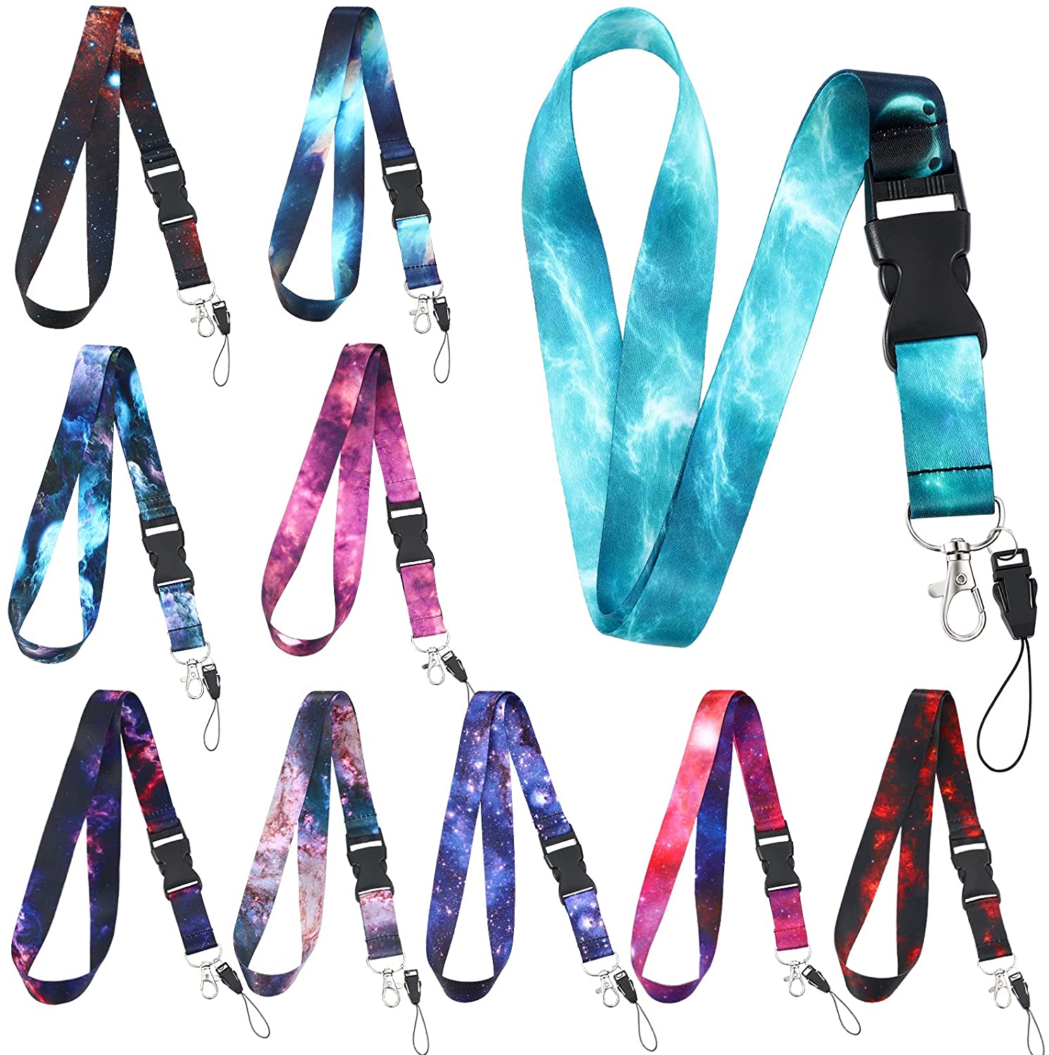 custom anime llaveros neck blank cartoon marvel duck call woven cord polyester lanyard