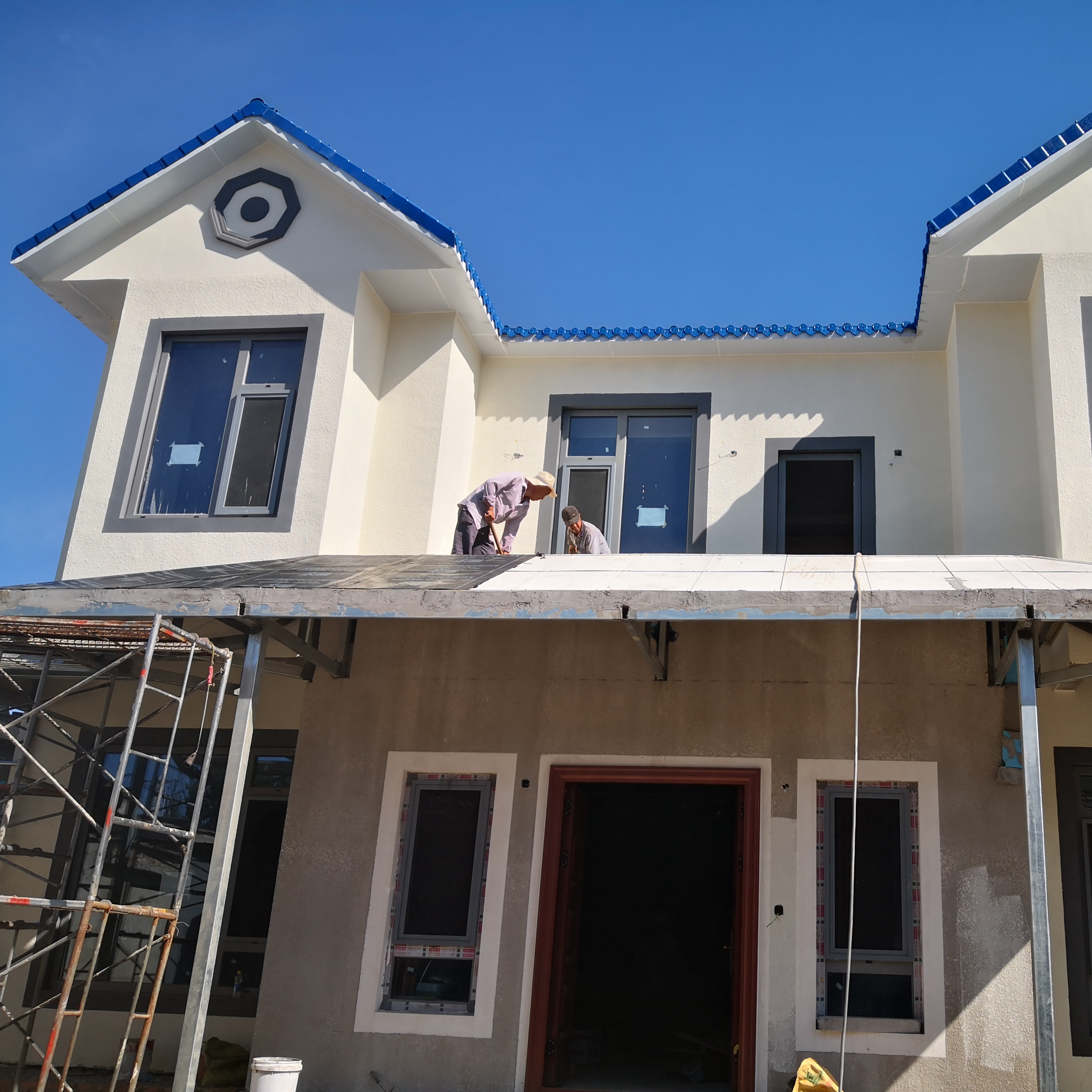 light steel concrete prefabricated house , quick install
