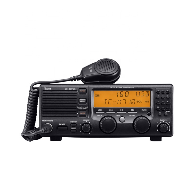 Морская Электроника морской навигации связи ICOM IC-M710 корабль 150W MF HF SSB радиотелефон трансивер класс a DSC