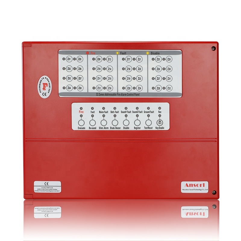 AS-AFP Series Intelligent Zone Fire Alarm Control Panel