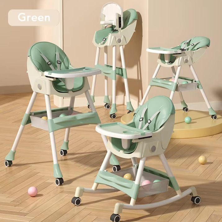 Multifunction Adjustable Kids High Dining baby Feeding Chair High Chair For Feeding