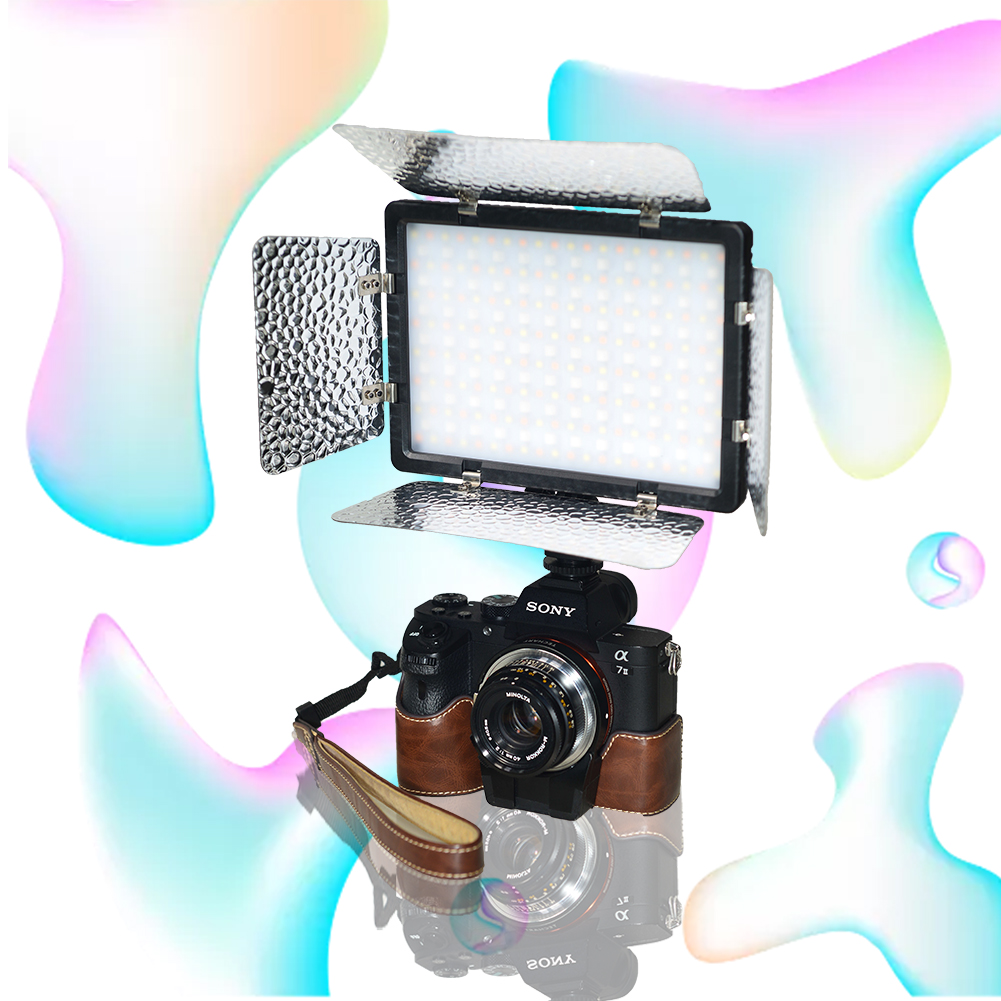 15 Вт RGB 2800K-8000K CRI 95 + видео свет профессиональный Ультра тонкая Светодиодная панель для видеосъемки фоны для портретной видео в режиме реального времени l