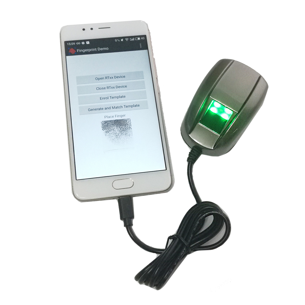 Настольный USB C + JAVA Android биометрический сканер отпечатков пальцев для Linux в Китае