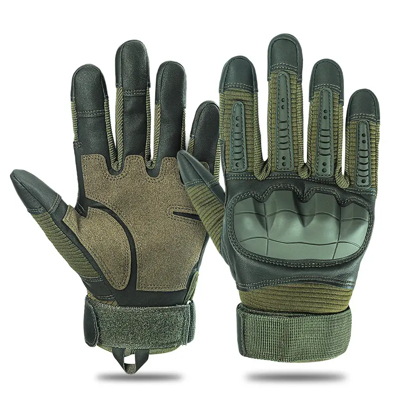 Защитные ударопрочные зимние перчатки с пальцами для сенсорного экрана YUEMAI