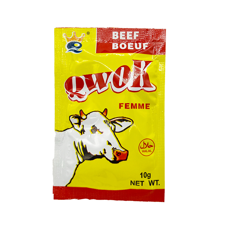 QWOK single spices beef flavor bouillon powder seasoning powder with good price poudre de bouillon saveur de boeuf