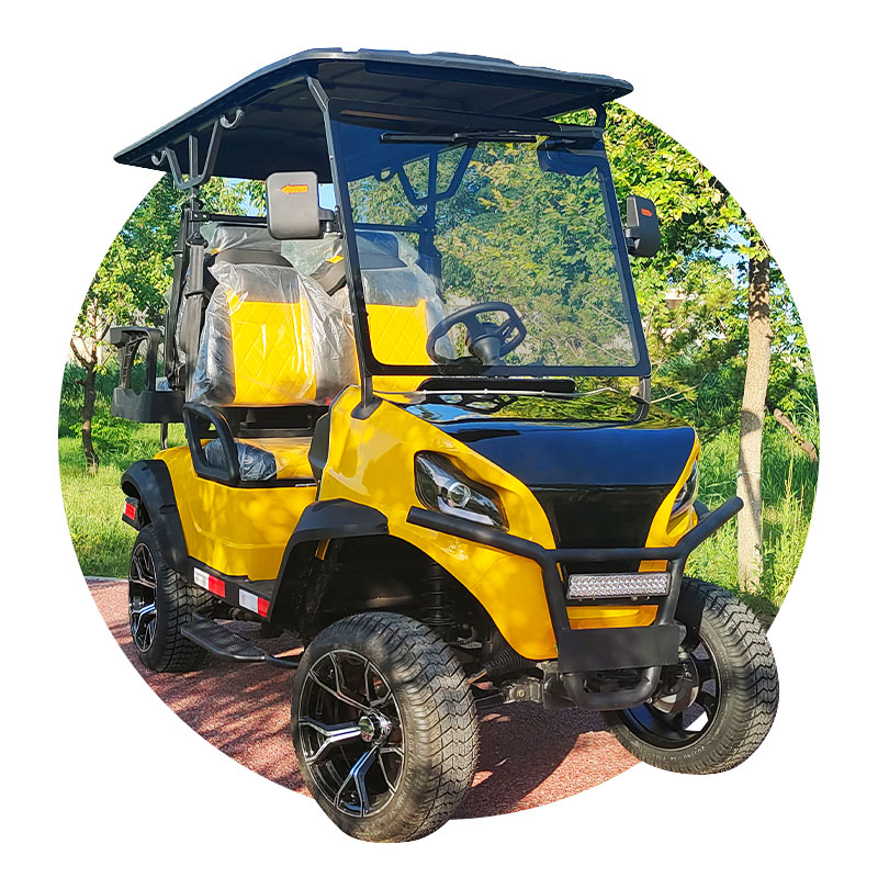 Street Legal Kinghike New Design LSV Carro De Golf Electrico Lithium Battery Golf Cart